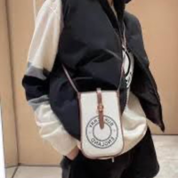 Authentic Burberry England sacoche canvas and calf leather crossbody bag Brown - Picture 14 of 14